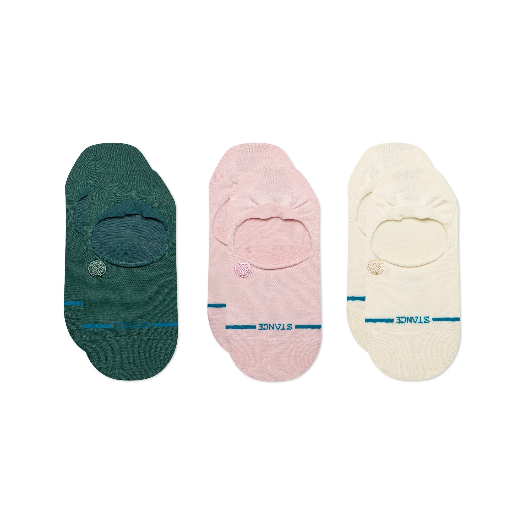 Womens Icon No Show 3 Pack Socks