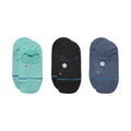 Light No Show 3 Pack Socks