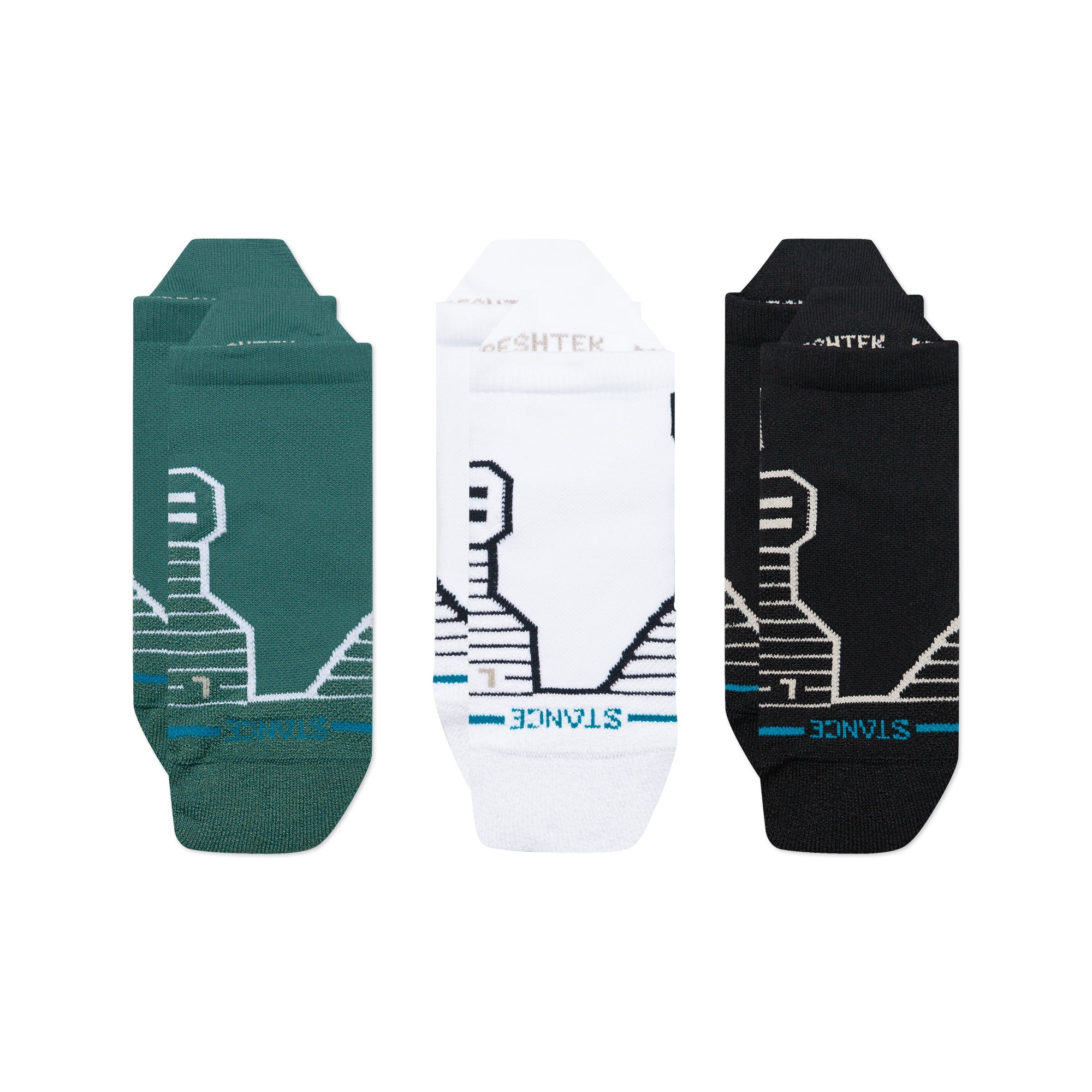 Golf Mid Tab 3 Pack Socks