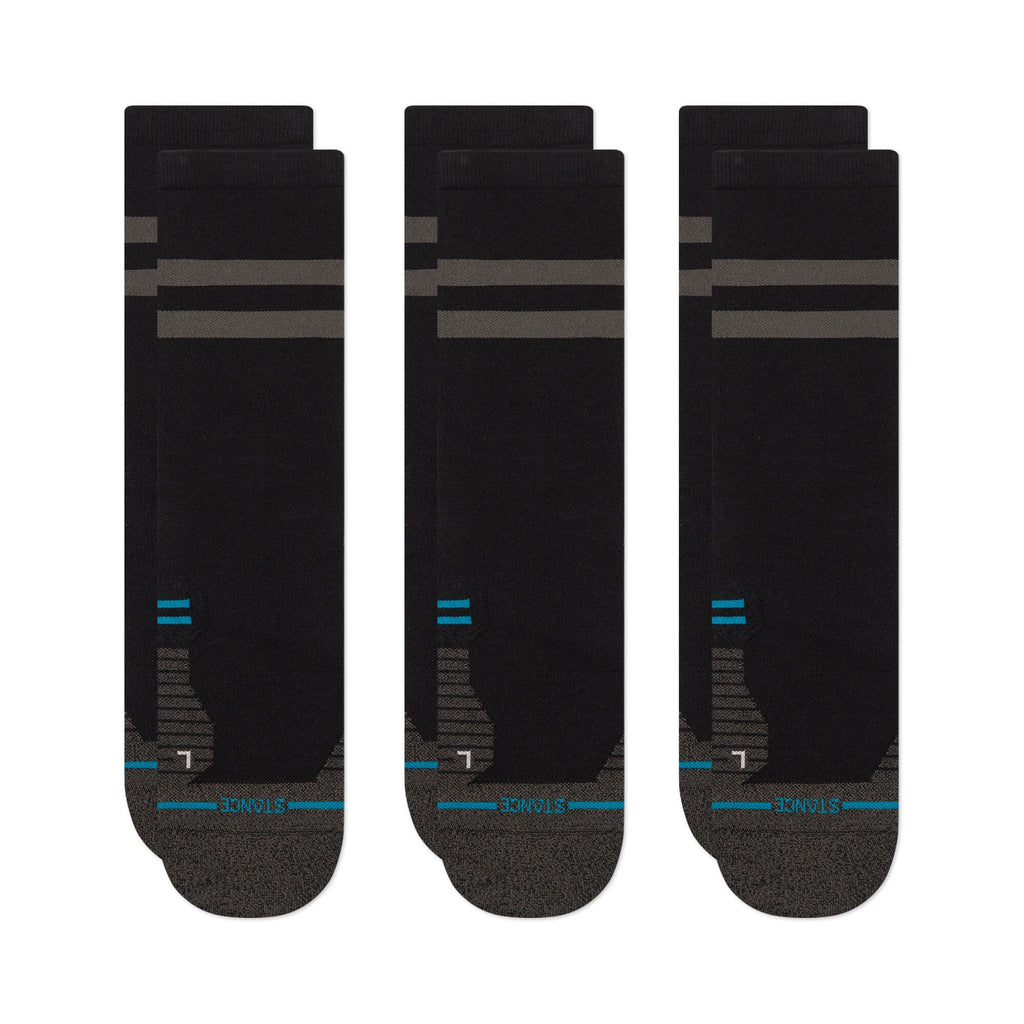 Mid-Cushion Performance Crew Socks 3 Pack
