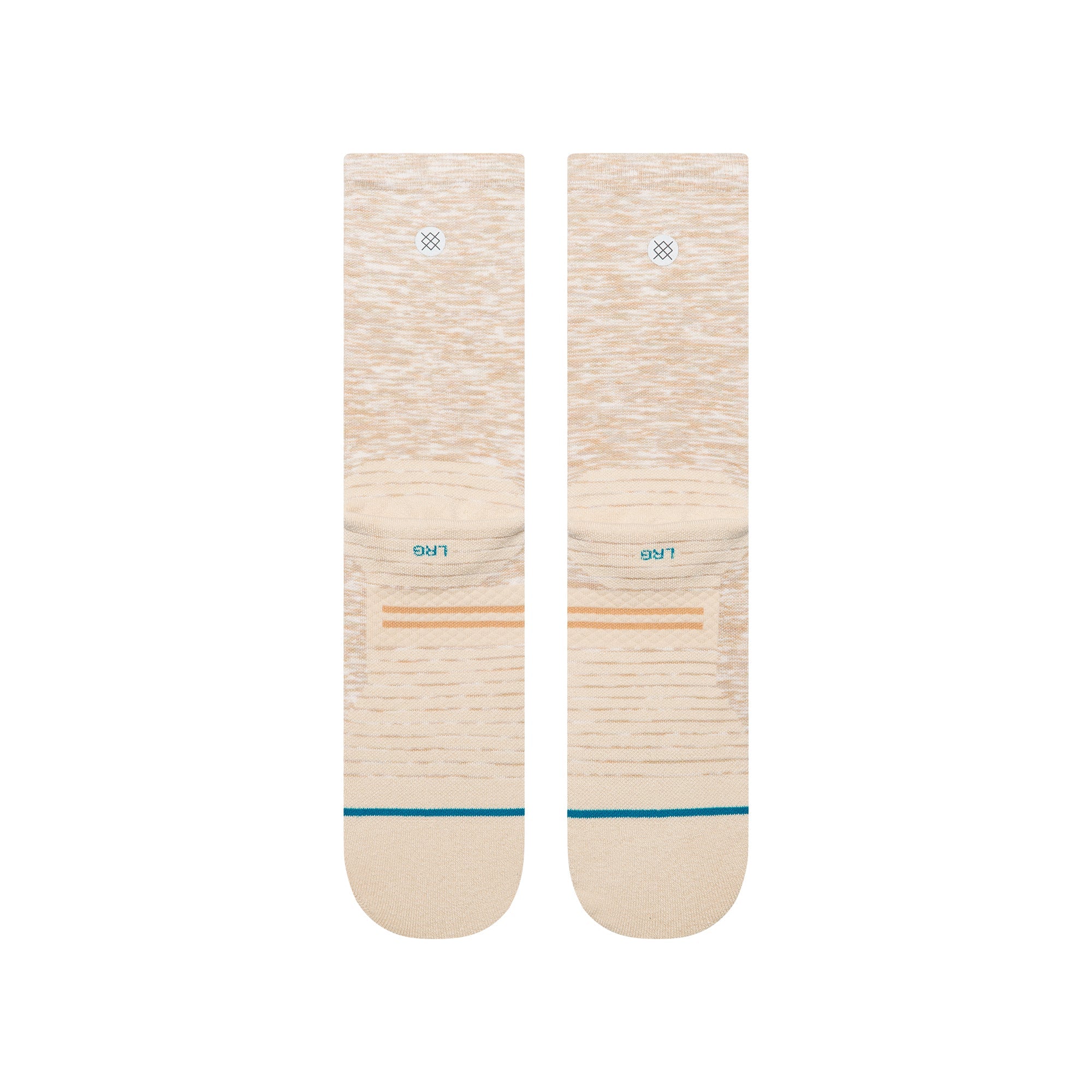 Marled Light Crew Socks