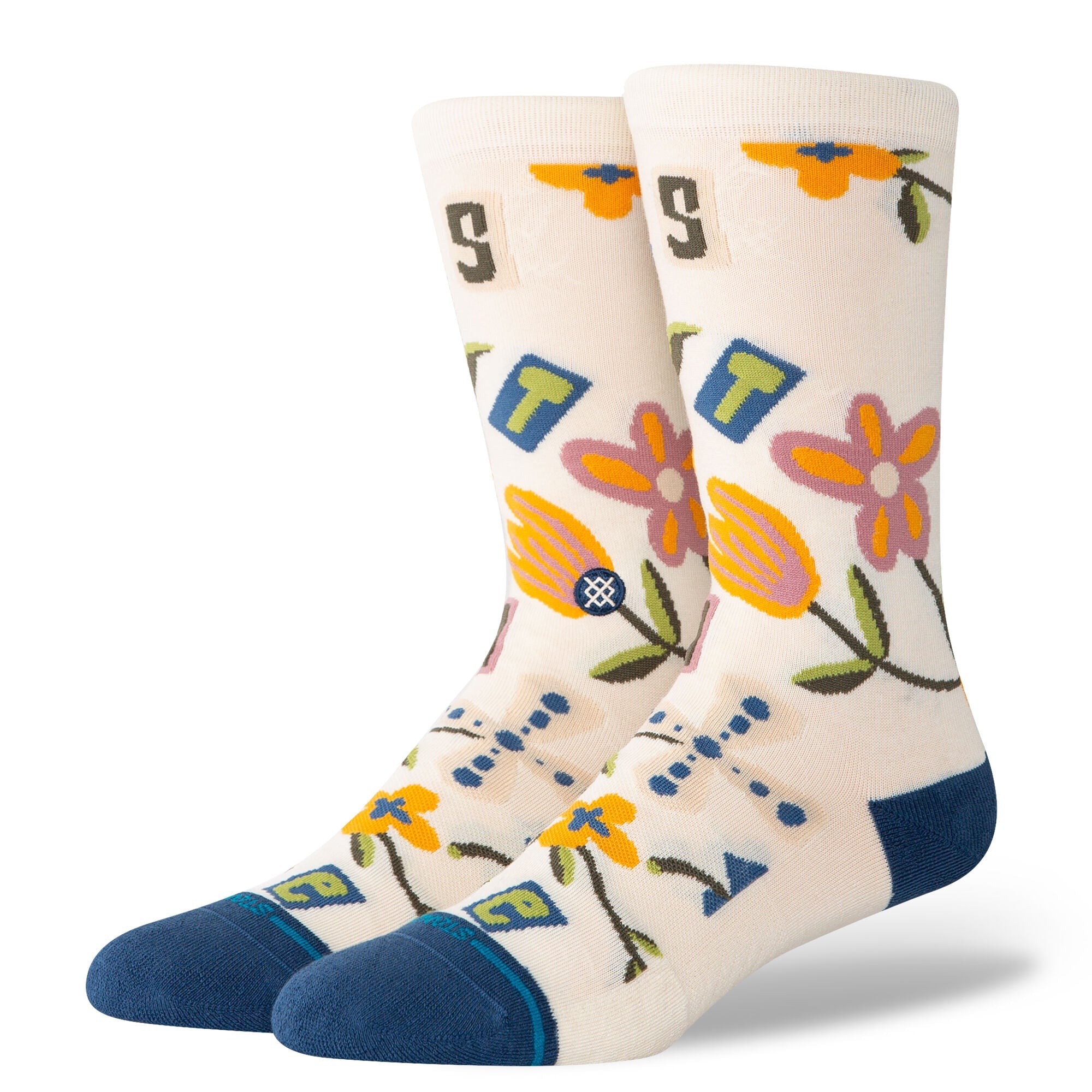 Cotton Crew Light Cushion Socks