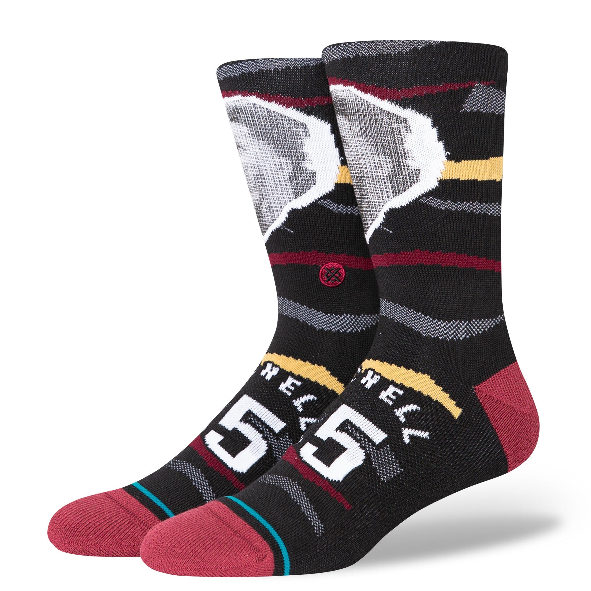 NBA FAXED CREW SOCKS