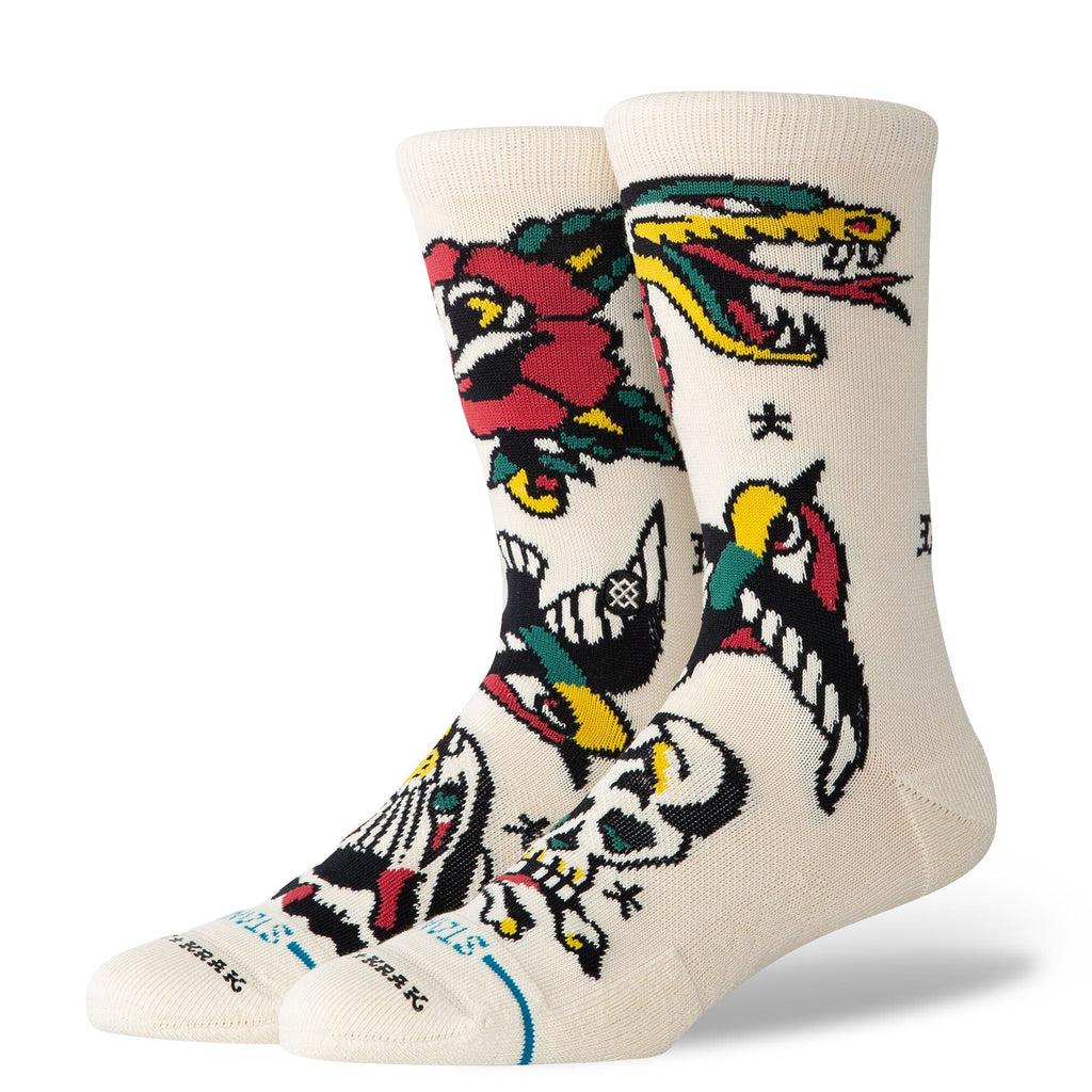 Cotton Crew Medium Cushion Socks