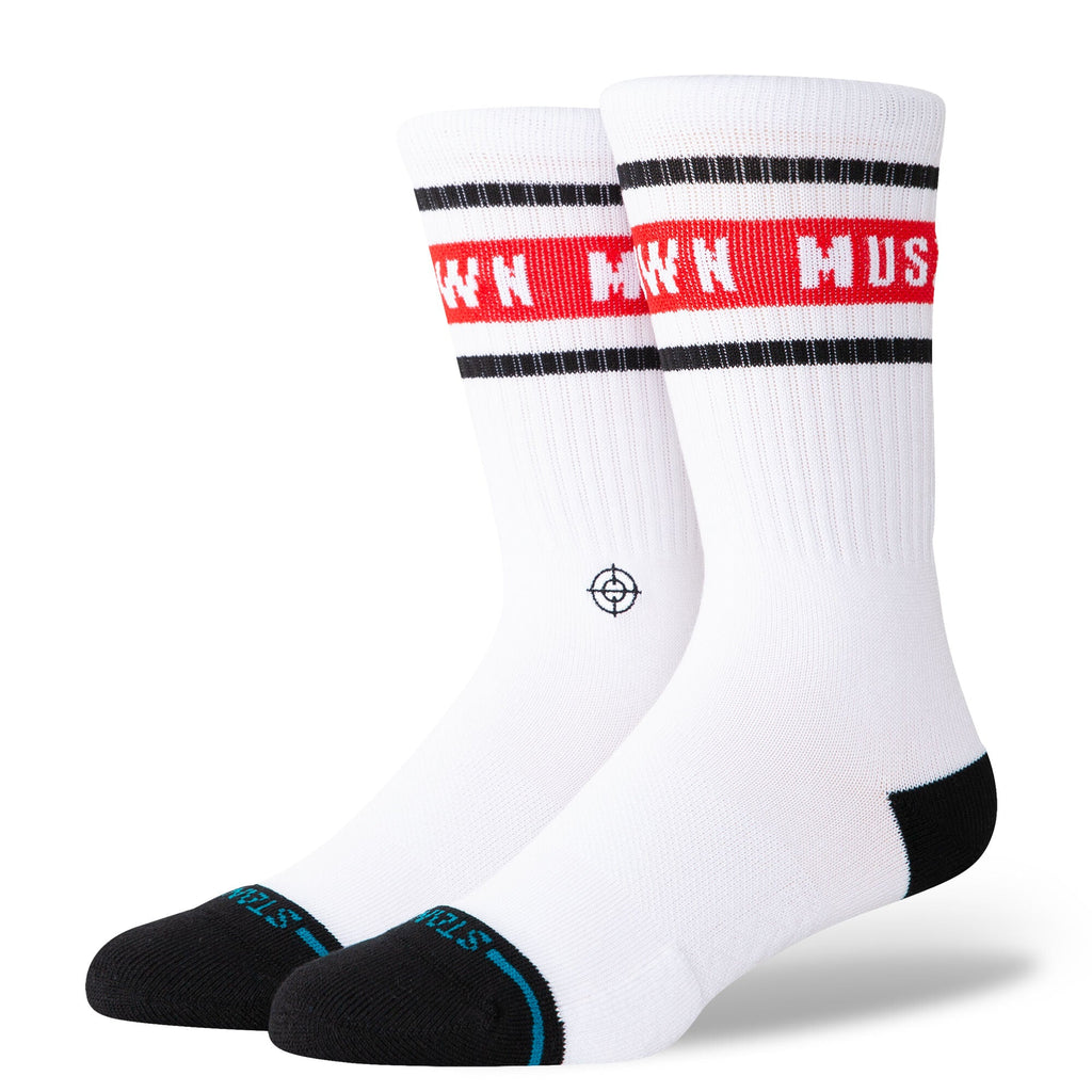 Cotton Crew Medium Cushion Socks