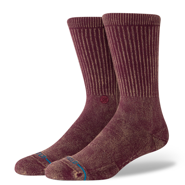 Icon Dyed Crew Socks