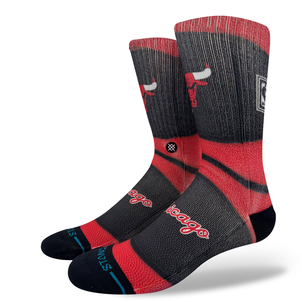 NBA Mini Ball Hardwood Classics Poly Crew Socks
