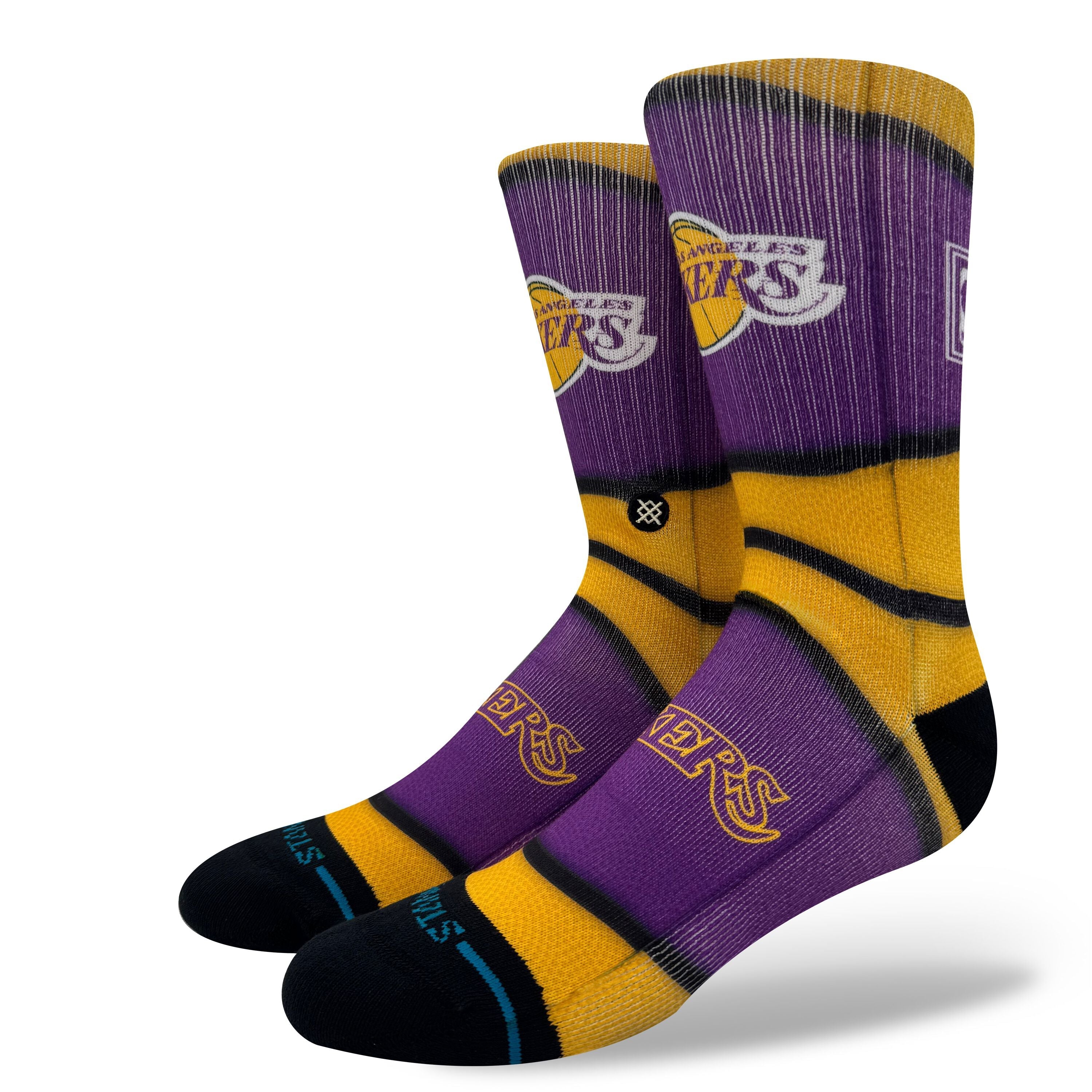 NBA Mini Ball Hardwood Classics Poly Crew Socks