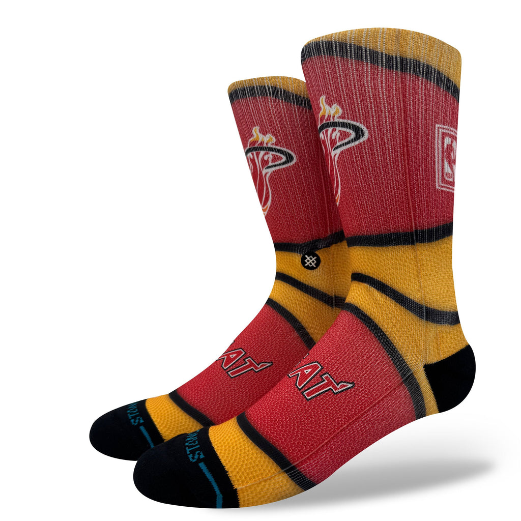 NBA Mini Ball Hardwood Classics Poly Crew Socks