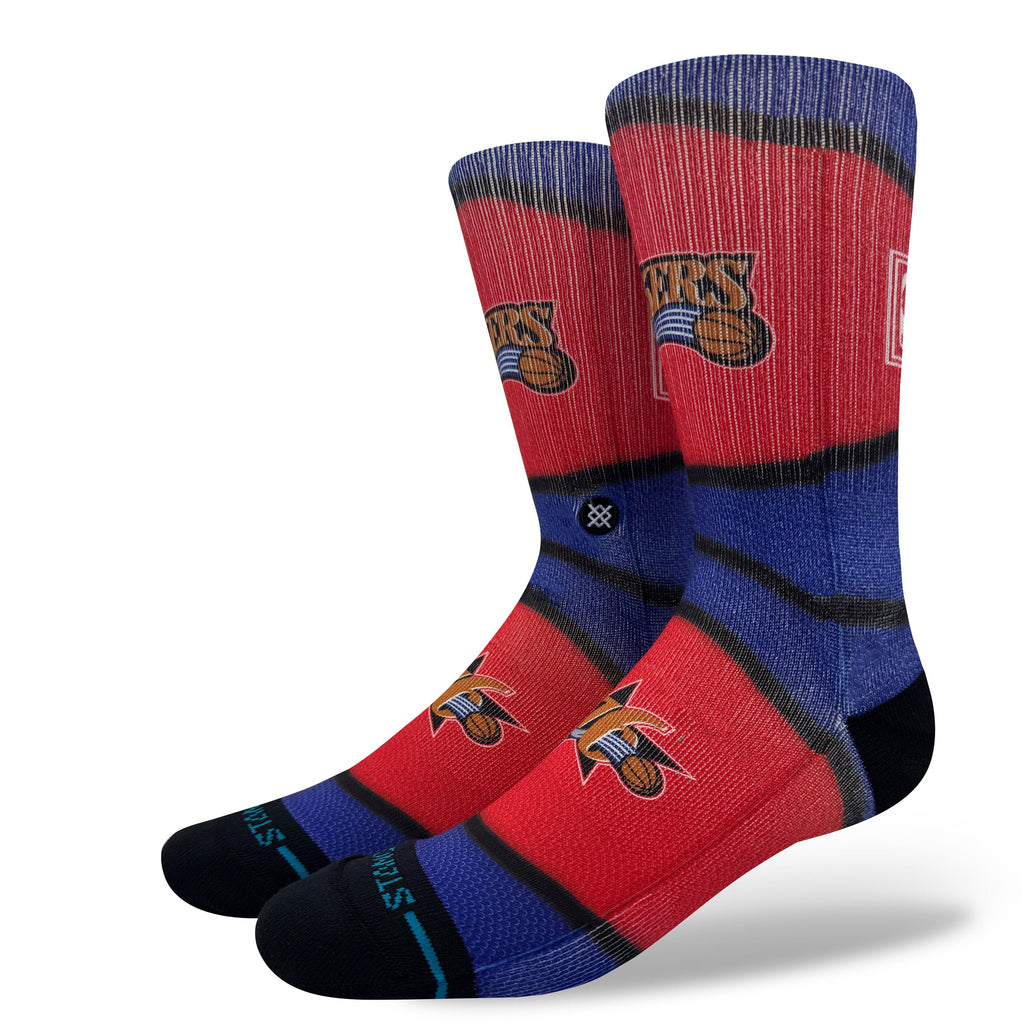 NBA Mini Ball Hardwood Classics Poly Crew Socks