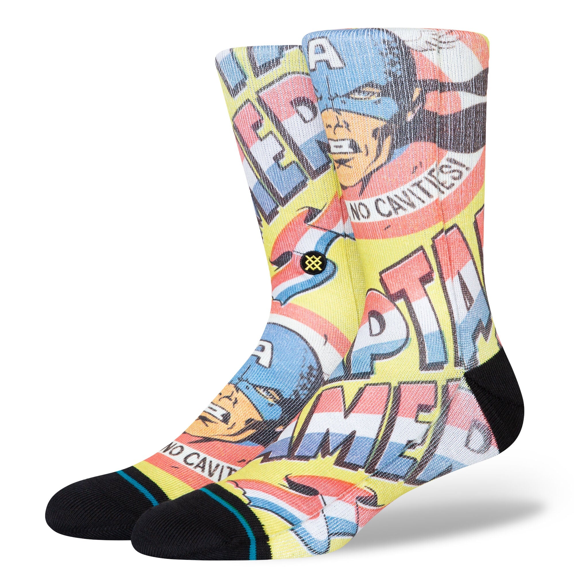 Marvel X Stance Poly Crew Socks