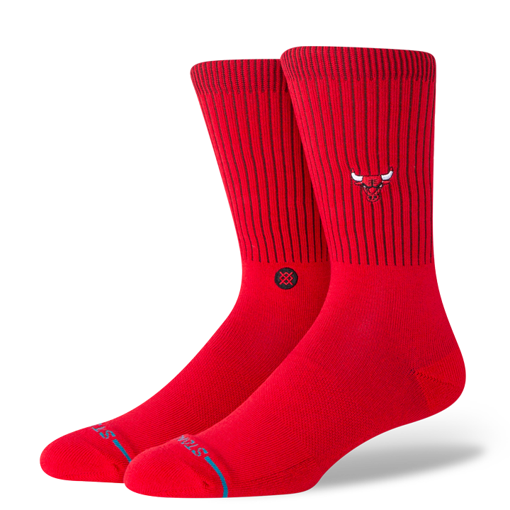 Bulls Badged Crew Socks