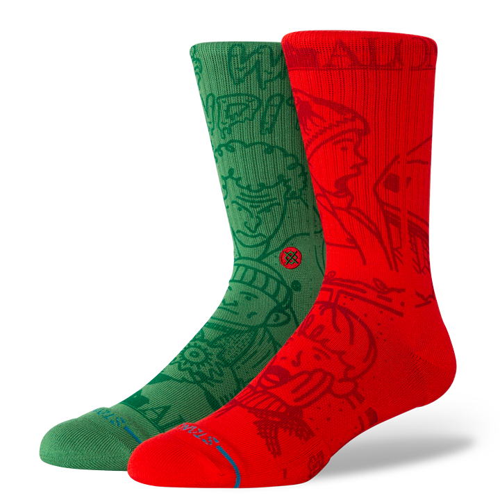 Cotton Crew Medium Cushion Socks