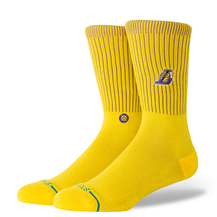 Lakers Badged Crew Socks