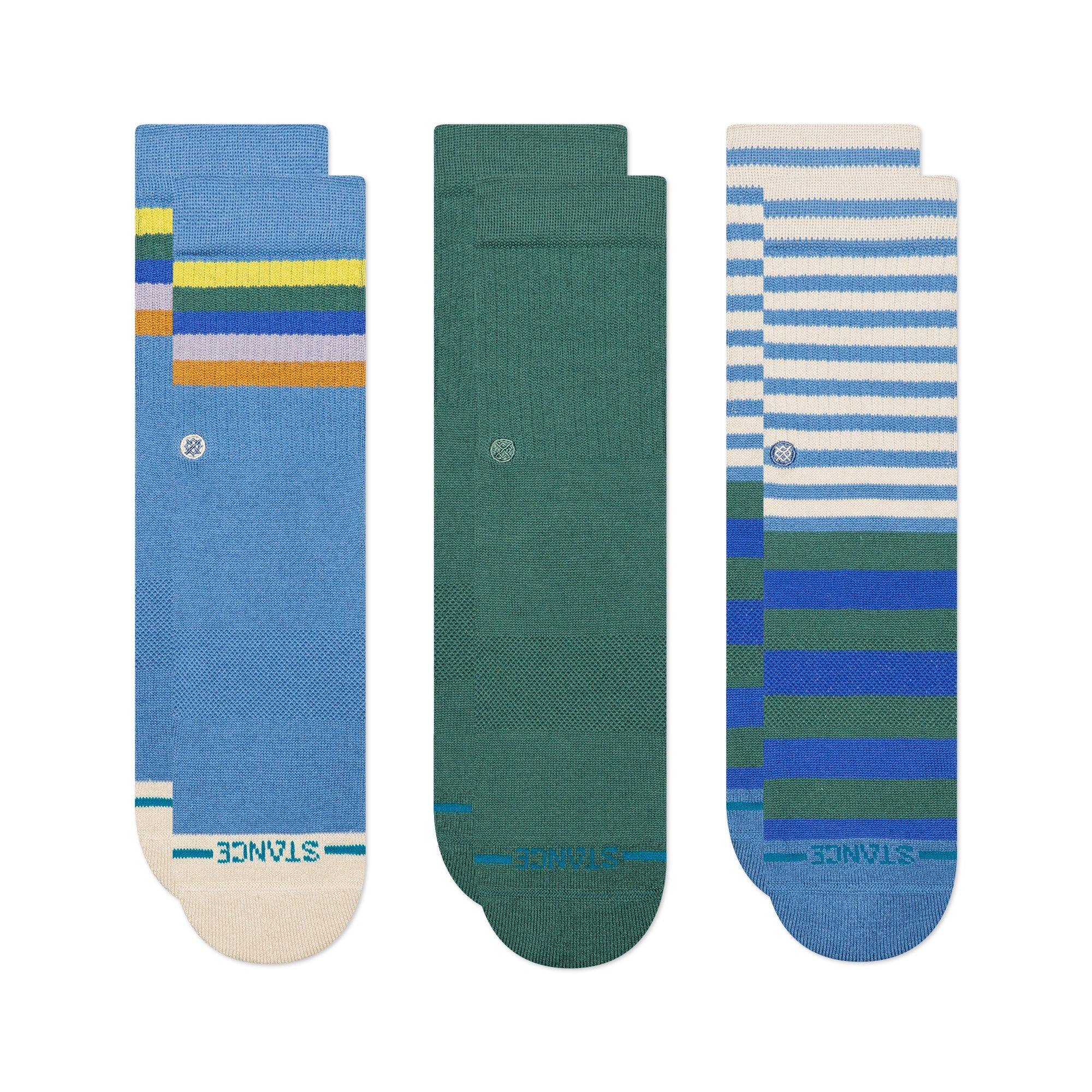 Kids Stripe 3 Pack Socks