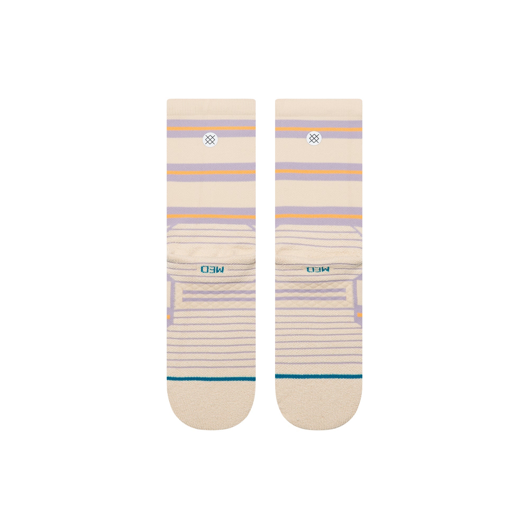 Beam Stripe Mid Crew Socks