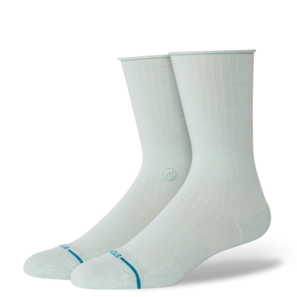 Rolled Crew Light Cushion Socks