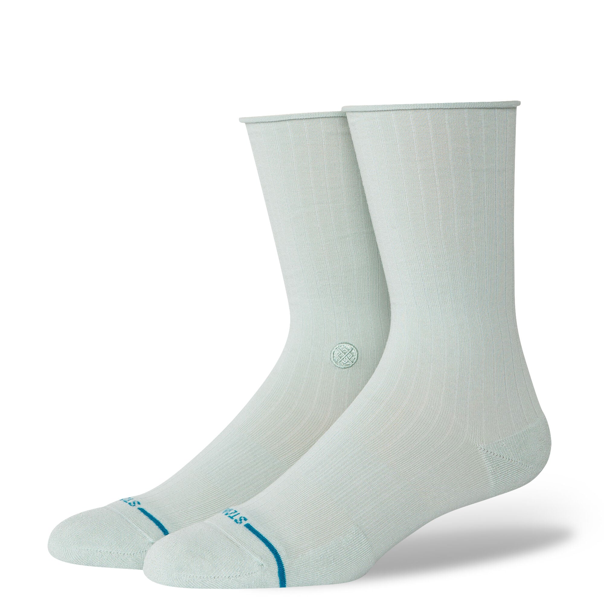 Rolled Crew Light Cushion Socks
